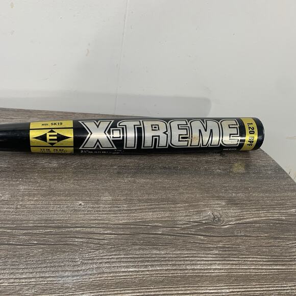 Easton SK19 X-TREME Softball Bat 33” 26oz 1.20 BPF 2 1/4” Barrel Dia Made in USA - Picture 7 of 8